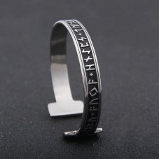 Vikingský náramek z chirurgické oceli - BANGLE