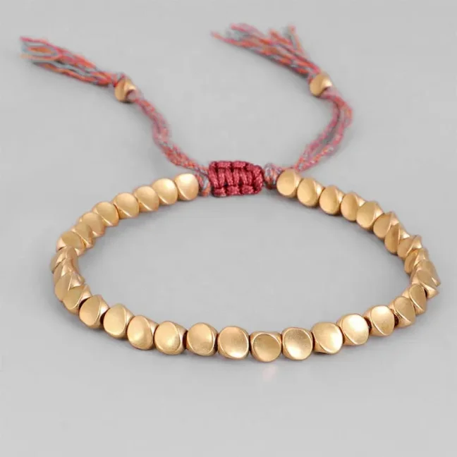 Budhistický náramek pro štěstí - COOPER BEADS