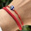 Kabbalah náramek 7 uzlů - EVIL EYE
