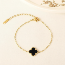 Nátamok z chirurgickej ocele - Čierny Clover