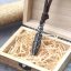 Vikingský náhrdelník z chirurgickej ocele - Dragon spear