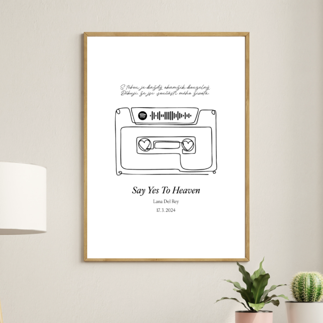 Plakát - Láska na kazetě