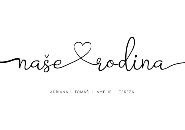 Plakát - Naše rodina