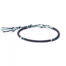 Šnúrkový náramok - TIBET BLUE