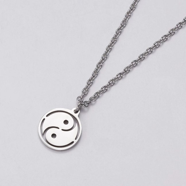 Řetízek z chirurgické oceli - YIN YANG