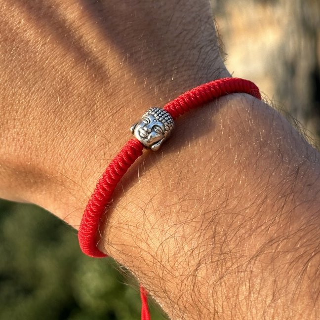 Tibetský náramok - BUDHA RED
