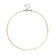 Korálkový choker - Béžový