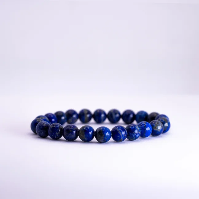 Náramok z minerálov - Lapis Lazuli