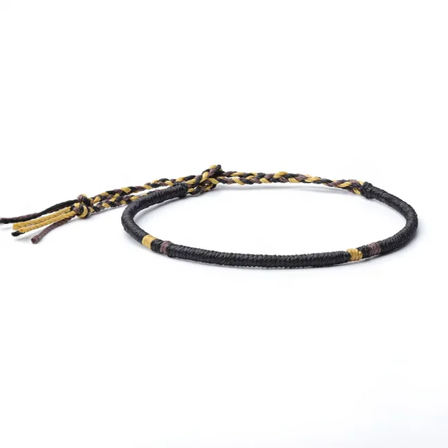 Provázkový náramek - TIBET BLACK