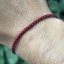 Tibetský náramek pro štěstí - SIMPLE BURGUND