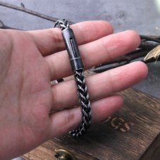 Vikingský náramek z chirurgické oceli - Punk
