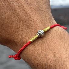 Tibetský náramok - WHEELIE RED