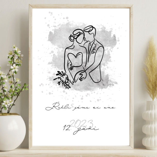 Plagát - Náš svadobný deň