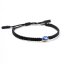Náramek Evil Eye - Macrame Black