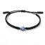 Náramek Evil Eye - Macrame Black