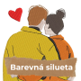 Barevnou siluetu