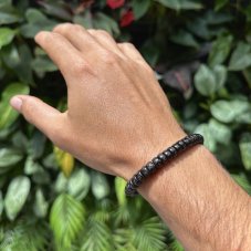 Tibetský náramok - BODHI BLACK