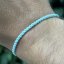 Tibetský náramok - SIMPLE TURQUOISE
