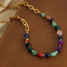 Náhrdelník s kamínky - Agate Candy