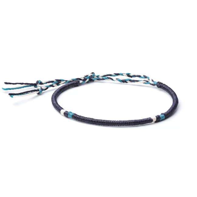 Provázkový náramek - TIBET BLUE