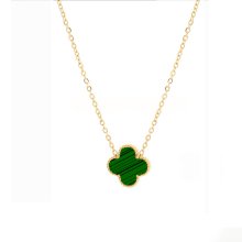 Set z chirurgickej ocele - Zelený Clover