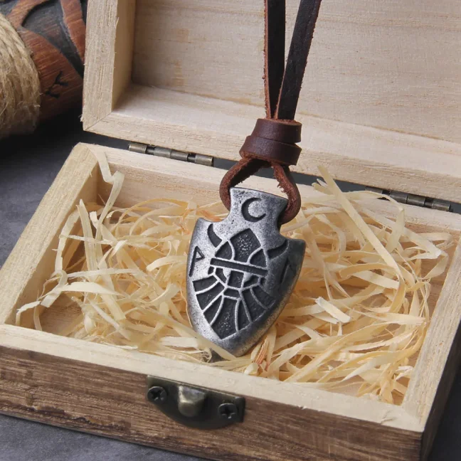 Vikingský náhrdelník - Odin Black
