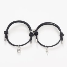 Magnetické náramky pro páry - KLÍČ A ZÁMEK