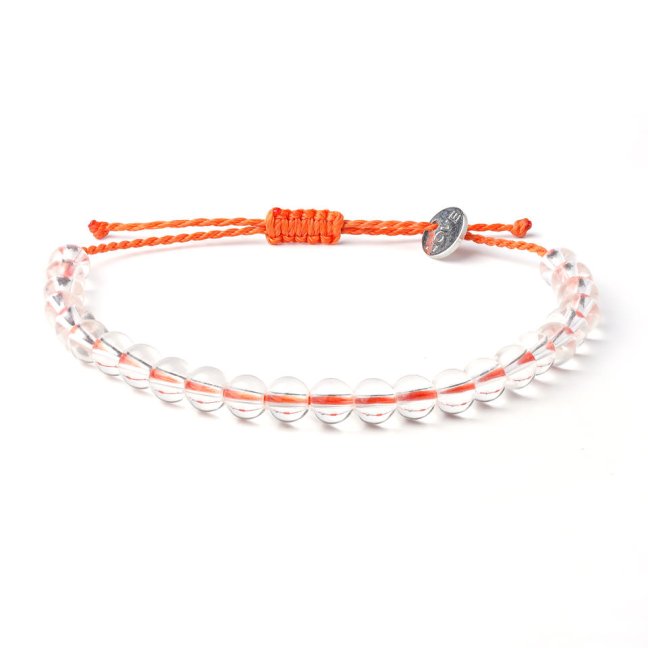 Dámsky korálkový náramok - CRYSTAL ORANGE