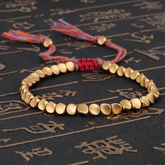 Budhistický náramek pro štěstí - COOPER BEADS