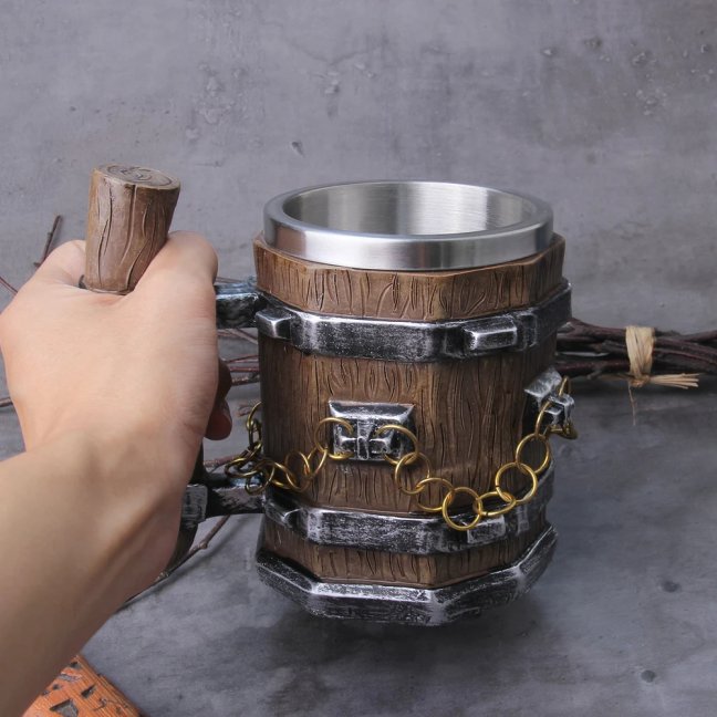Vikingský hrnek - Woodee