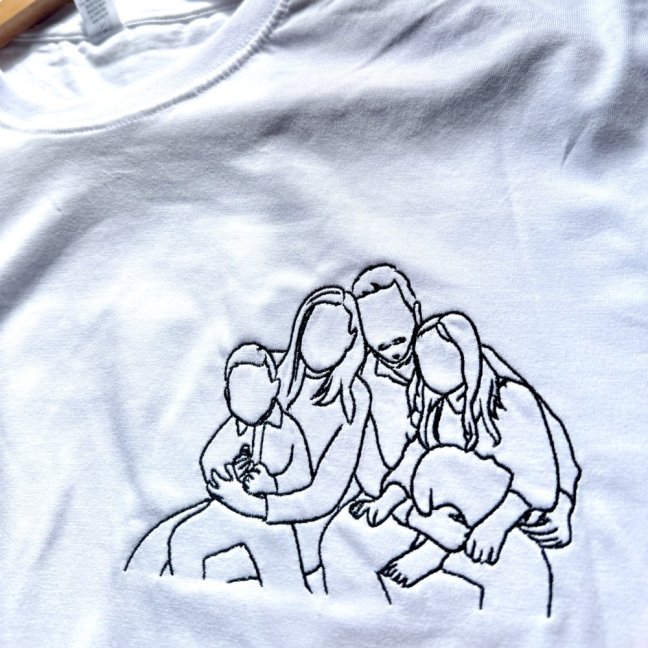 Tričko s vlastní výšivkou