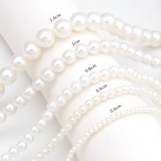 Korálkový choker na krk - 4mm
