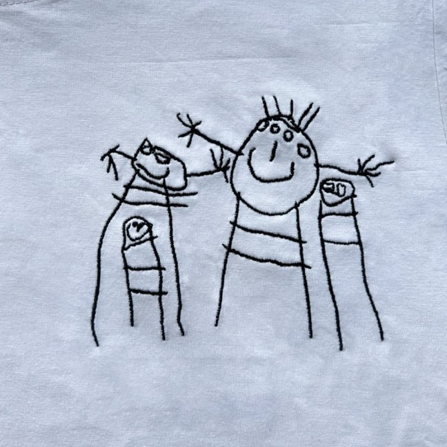 Detské tričko s vlastnou výšivkou