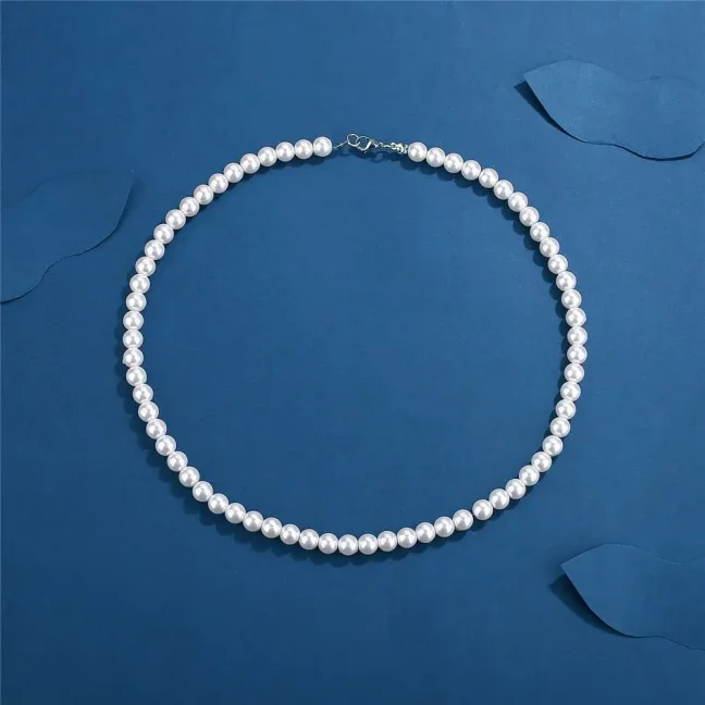Korálkový choker na krk - 8mm