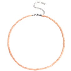 Korálkový choker - Meruňkový