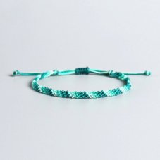 Pletený macrame náramok - OCEAN