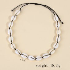 Náramok a choker z mušlí - Vacay