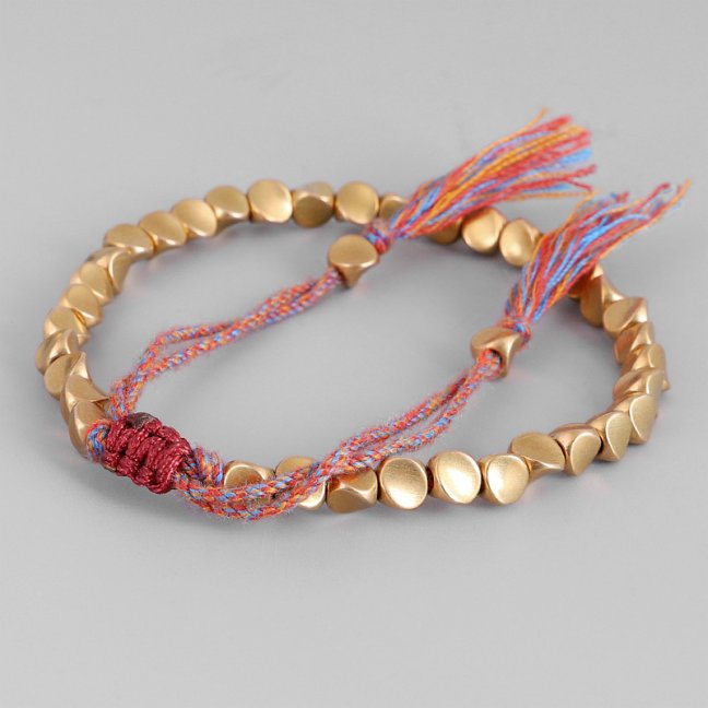 Budhistický náramek pro štěstí - COOPER BEADS
